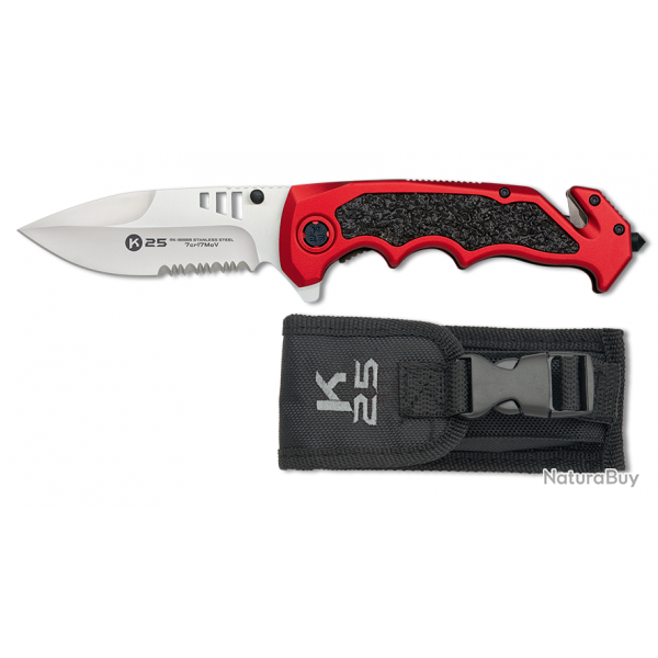 K25 Couteau tactique de sauvetage