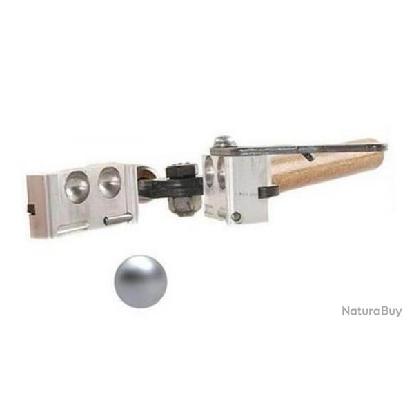 Moule  balle ronde 2 cavits Lee pour rechargement poudre noire .440 (.44 PN)