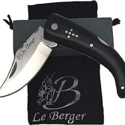 Couteau Cursina Stamina noir Le Berger