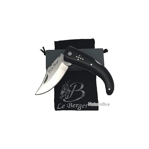Couteau Cursina Stamina noir Le Berger