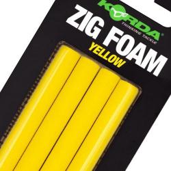 Mousse Korda Zig Foam Yellow (par 4)