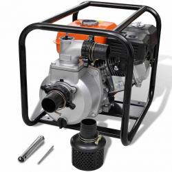 Pompe à eau à moteur à essence 80 mm Connexion 4800 W alsavelo
