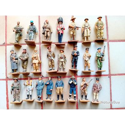 Ensemble de 5 figurines de clown vintage. - France