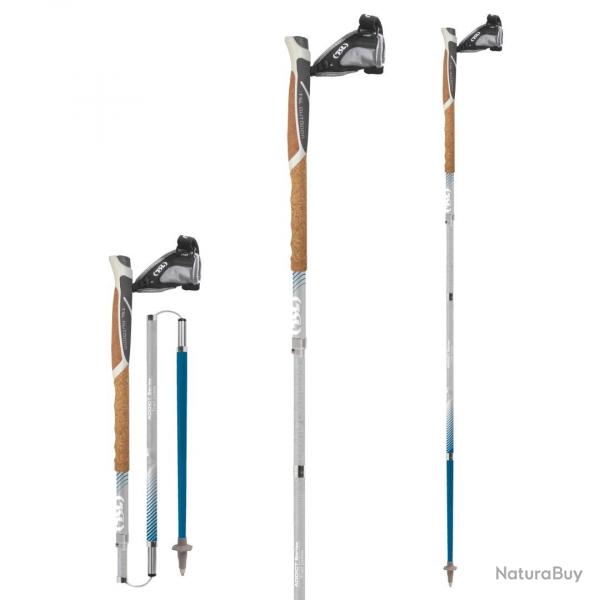 Btons de Trail TSL "Trail A4 Cork Cross" (Fabriqu en France) 115 cm