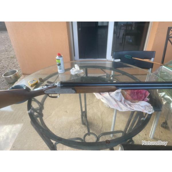 fusil italien  12- 70  superpose  borchesi sarezzo