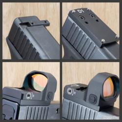 Plaque Montage Red Dot Vortex Razor Glock Non Mos - SKX INDUSTRIES