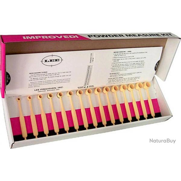 Kit mesureurs de poudre Lee