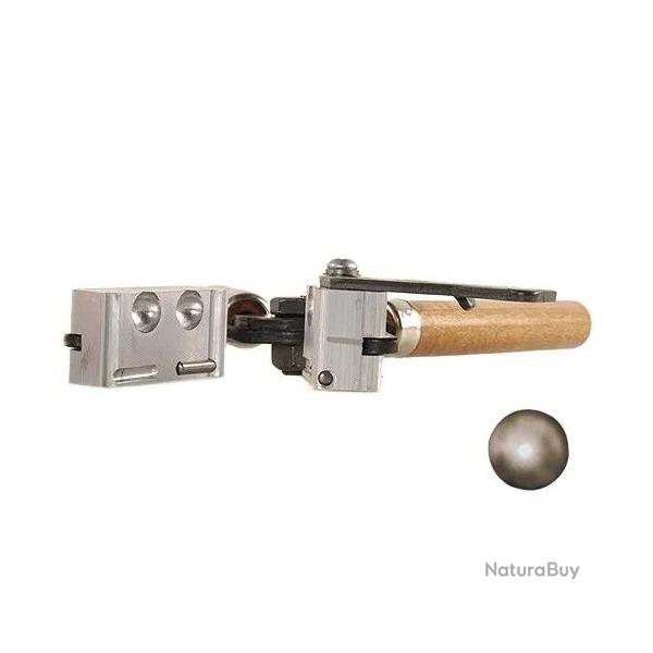Moule  balle ronde double cavits (poudre noire) Lee Precision calibre 433 #90432