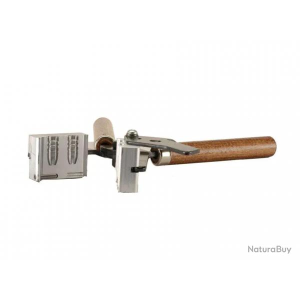 Moule  balles Flat Nose double cavits calibre 358 #90449 Lee Precision