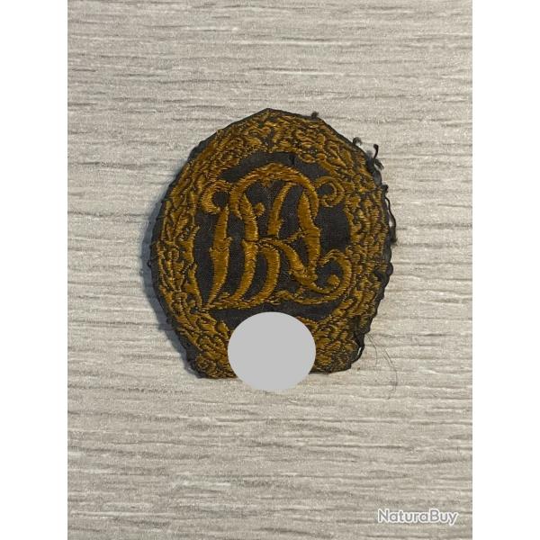 insigne en tissu bvo du badge des sports allemands DRL