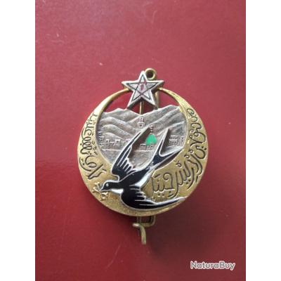 INSIGNE 3° REGIMENT De Tirailleur Marocains-Arthus Bertrand Delannoy