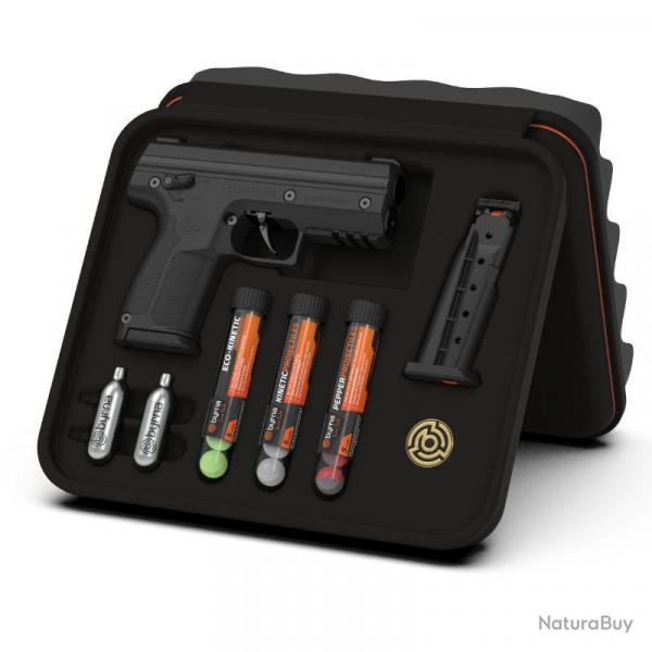 KIT PISTOLET DE DEFENSE BYRNA SD POIVRE Noir