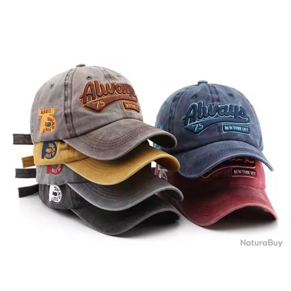 ENCHERE Casquette VINTAGE, Amricaine Coloris au choix
