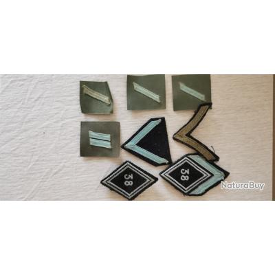 Grades armée française- transmission - Epaulettes - Grades - Galons ...