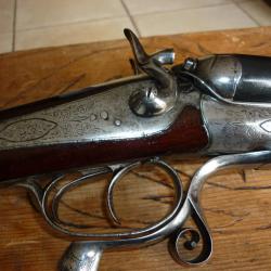 Fusil à clef sous pontet.