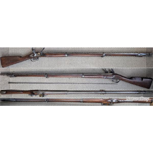 Fusil Silex Lisse 1777 An IX (Mre Rle de Mutzig - ...)