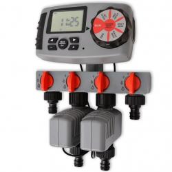 Minuterie automatique d'irrigation avec 4 stations 3 V alsavelo