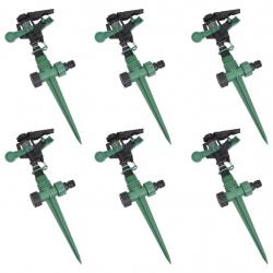 Arroseurs à impulsion de jardin 6 pcs alsavelo