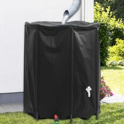 Réservoir d'eau avec robinet pliable 1250 L PVC alsavelo