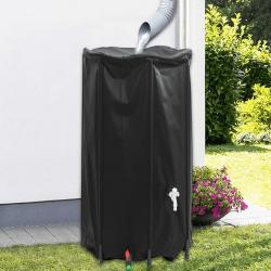 Réservoir d'eau avec robinet pliable 380 L PVC alsavelo