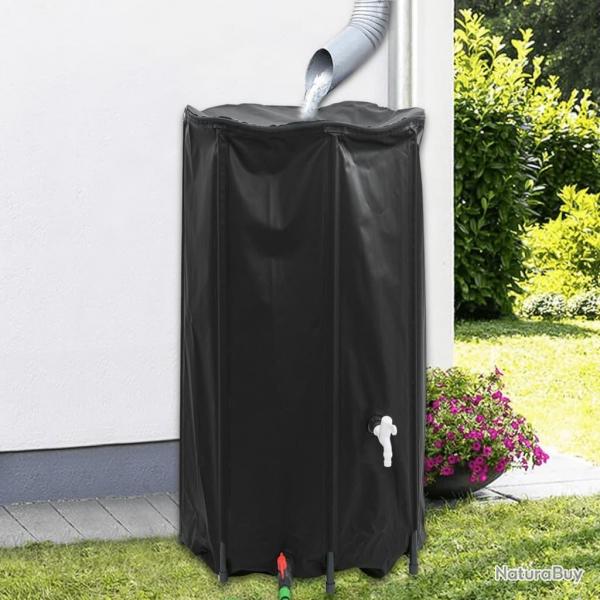 Rservoir d'eau avec robinet pliable 380 L PVC alsavelo