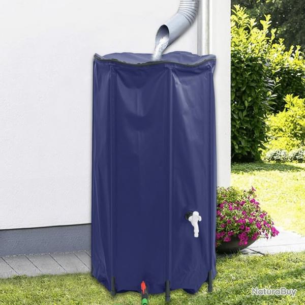 Rservoir d'eau avec robinet pliable 380 L PVC alsavelo