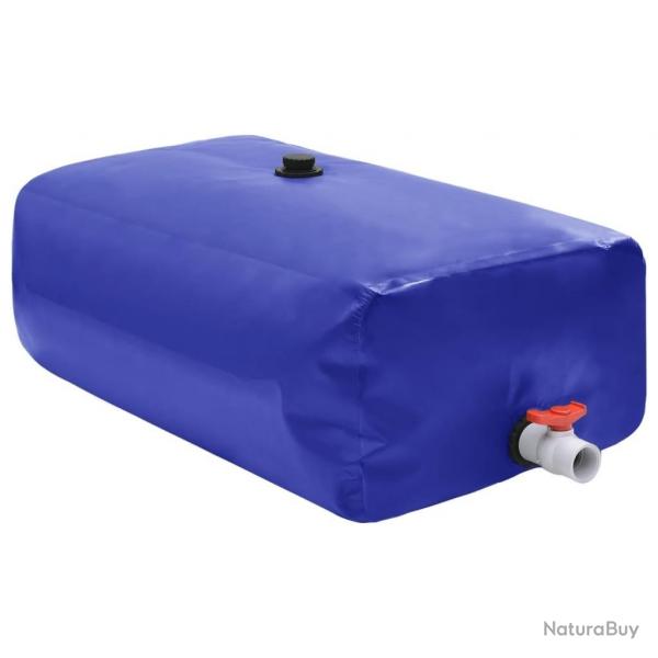 Rservoir d'eau avec robinet pliable 670 L PVC alsavelo