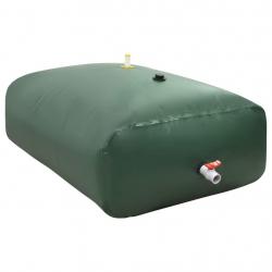 Réservoir d'eau avec robinet pliable 2100 L PVC alsavelo
