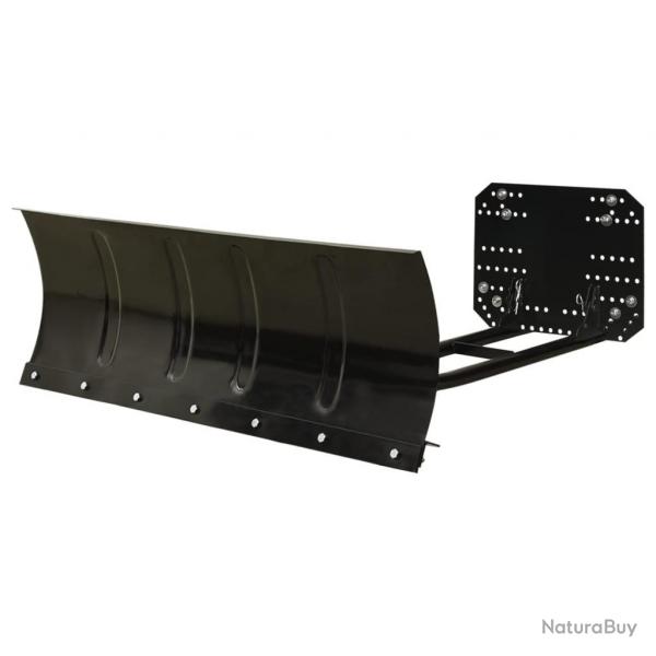 Chasse-neige pour VTT 115x38 cm Noir alsavelo