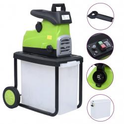 Broyeur électrique de jardin avec sac de collecte 2800 W alsavelo