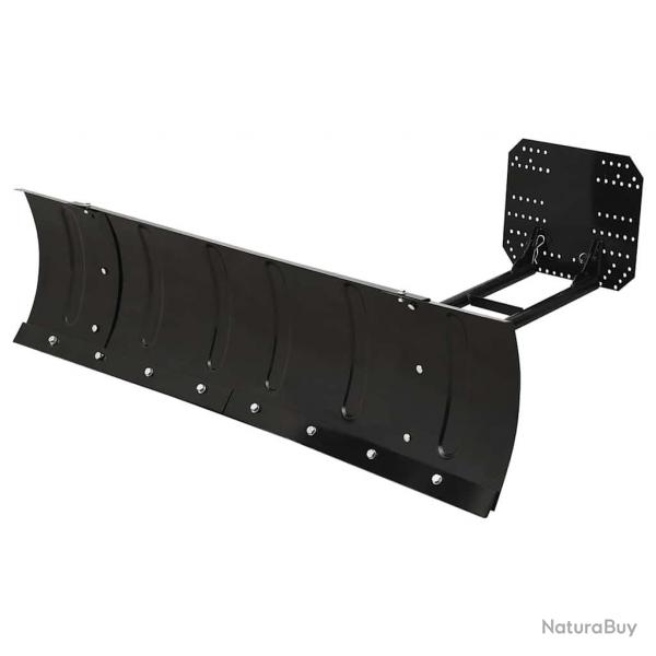 Chasse-neige pour VTT 150x38 cm Noir alsavelo