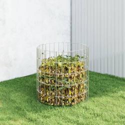 Composteur de jardin Ø50x50 cm Acier galvanisé alsavelo