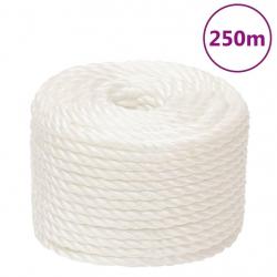 Corde de travail Blanc 14 mm 250 m polypropylène alsavelo