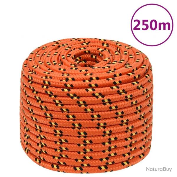 Corde de bateau Orange 12 mm 250 m Polypropylne alsavelo
