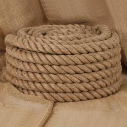 Corde de jute 25 m de long 36 mm d'épaisseur alsavelo