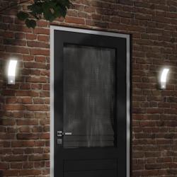 Applique murale LED d'extérieur avec capteurs blanc alsavelo