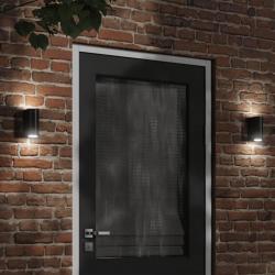 Appliques murales extérieur 2 pcs aluminium moulé sous pression alsavelo