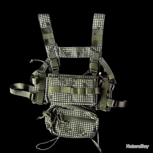 Chest Rig D3CRM - Desert Night - Desert Night Camouflage