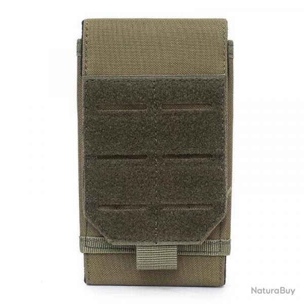 Poche Tactique MOLLE pour Tlphone - Vert OD