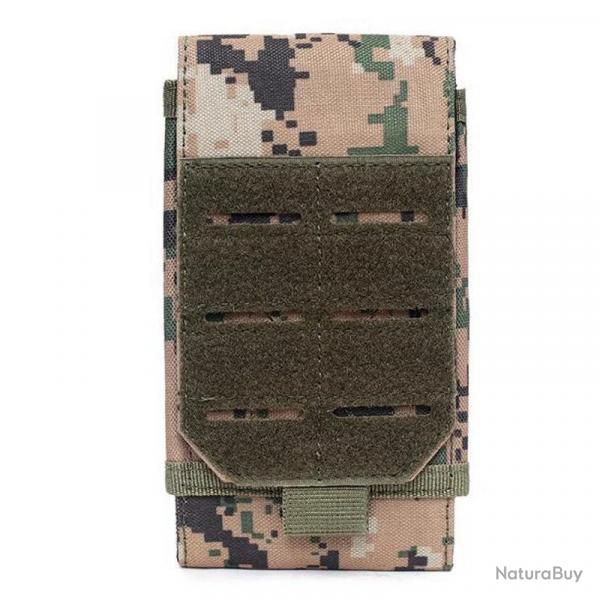 Poche Tactique MOLLE pour Tlphone - MARPAT