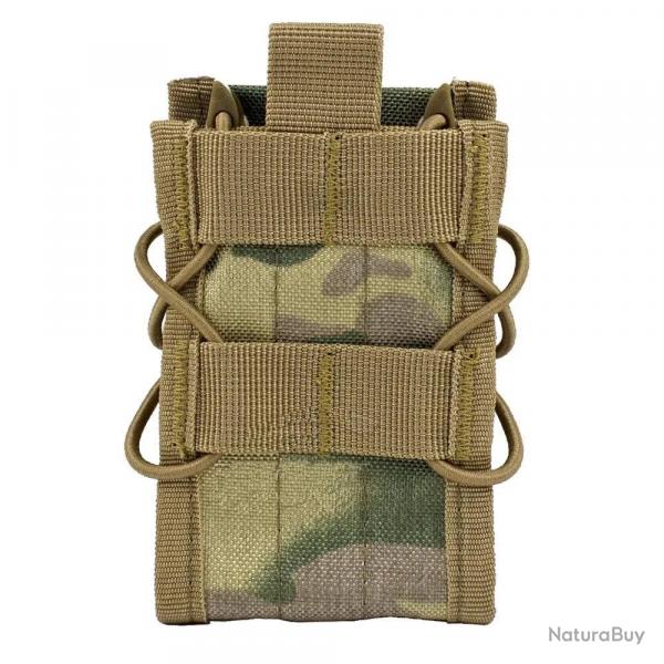 Pochette Tactique Double Chargeur 5.56 - Multicam