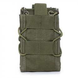 Pochette Tactique Double Chargeur 5.56 - Vert OD