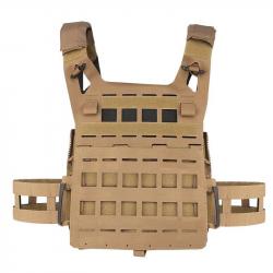 WoSport Gilet Porte-Plaque Lightweight SPC - Tan