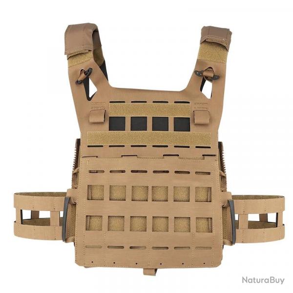 WoSport Gilet Porte-Plaque Lightweight SPC - Tan