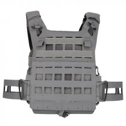WoSport Gilet Porte-Plaque Lightweight SPC - Gris
