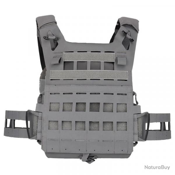 WoSport Gilet Porte-Plaque Lightweight SPC - Gris