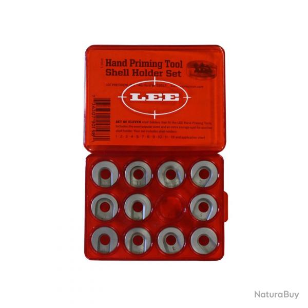 Kit de 11 supports de douille Auto-Prime Lee Precision