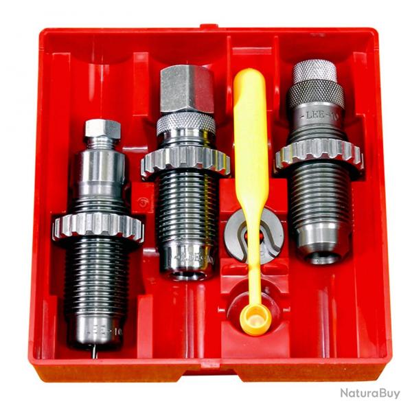 Jeux de 3 outils acier rechargement armes de poing Lee Precision - 30 Mauser