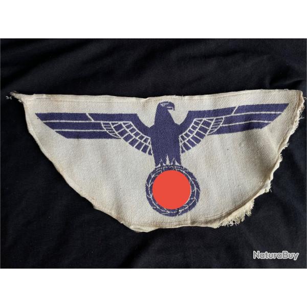 Aigle pour maillot sportif Kriegsmarine - Allemand WW2