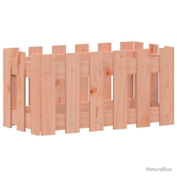 Jardinire bac lit surlev plantes fleurs terrasse jardin avec design de clture 60 x 30 x 30 cm d